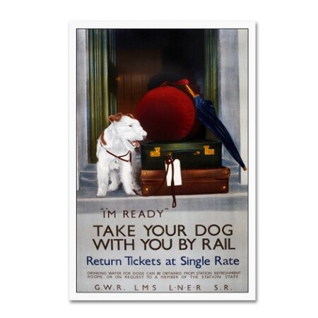 Trademark Fine Art Vintage Lavoie 'Travel 23' Canvas Art, 22x32 ALI20050-C2232GG
